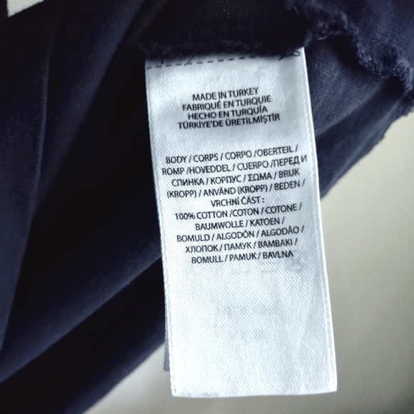 Polo Ralph Lauren Big Pony T-shirt Navy Short Sleeve M - Picture 6 of 11